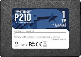 HARD DISK 2,5 SSD 1TB PATRIOT P210
